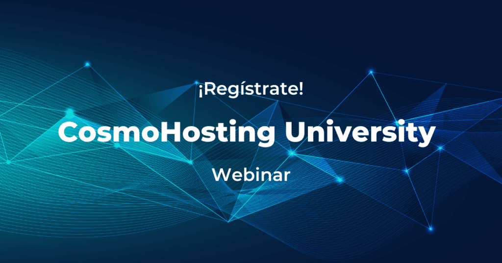 Webinar sobre Microsoft Defender for Cloud Apps de CosmoHosting University para proteger aplicaciones en la nube y mejorar la seguridad empresarial.